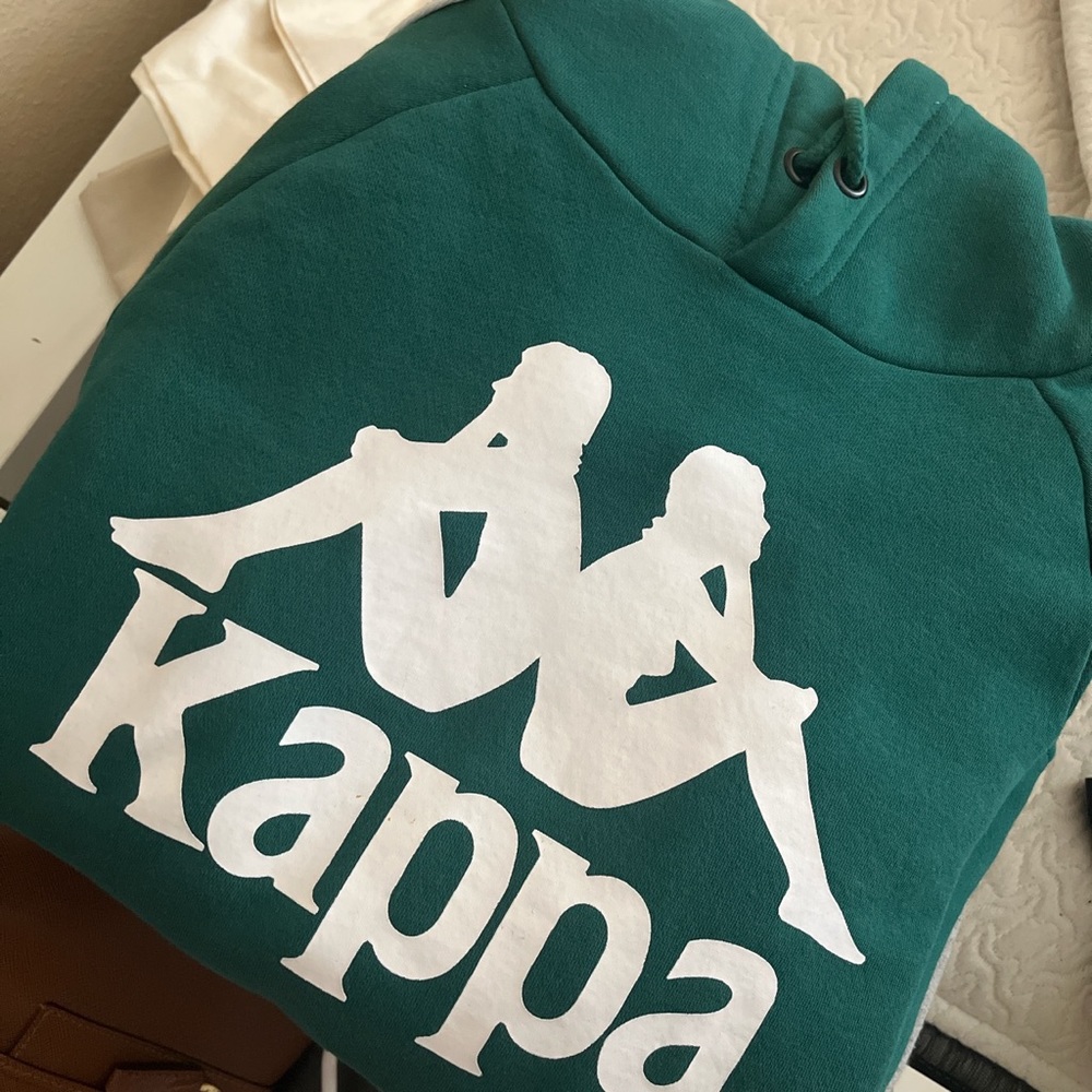 Kappa hoodie.